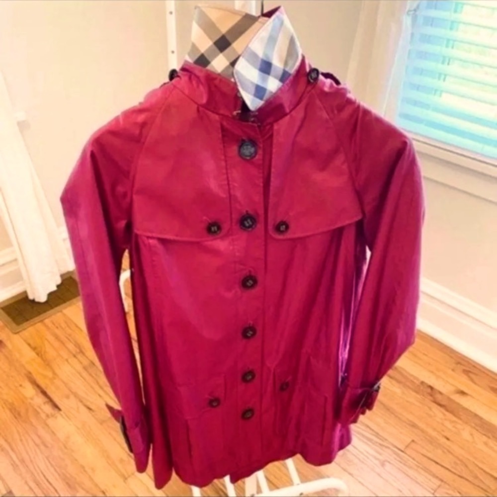 Burberry raincoat